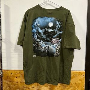Sturgis Black Hills Rally 2009 Men's 2XL Green Graphic T-Shirt